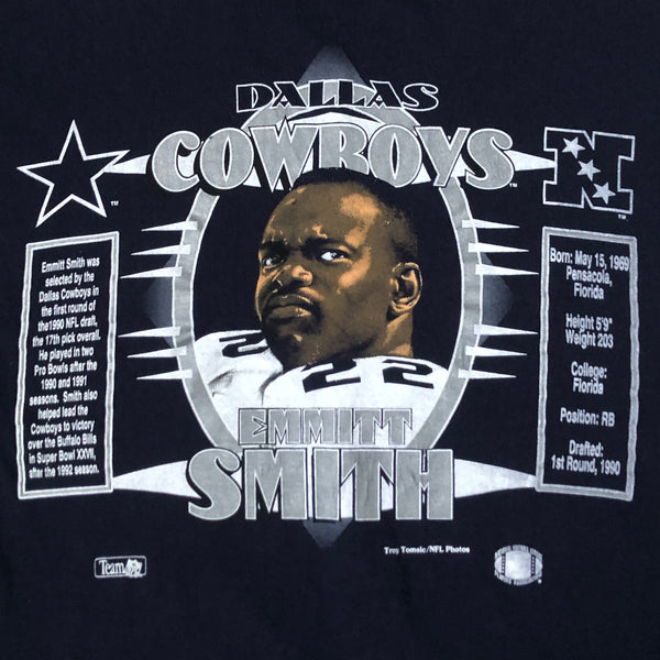 Vintage NFL Dallas Cowboys Emmitt Smith Nutmeg Mills T-Shirt (L)