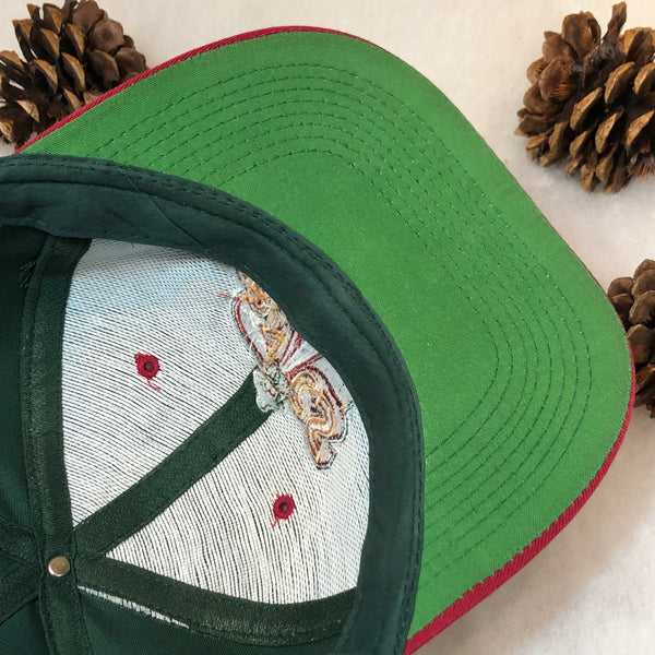 Vintage NBA Seattle Supersonics Logo 7 Twill Snapback Hat