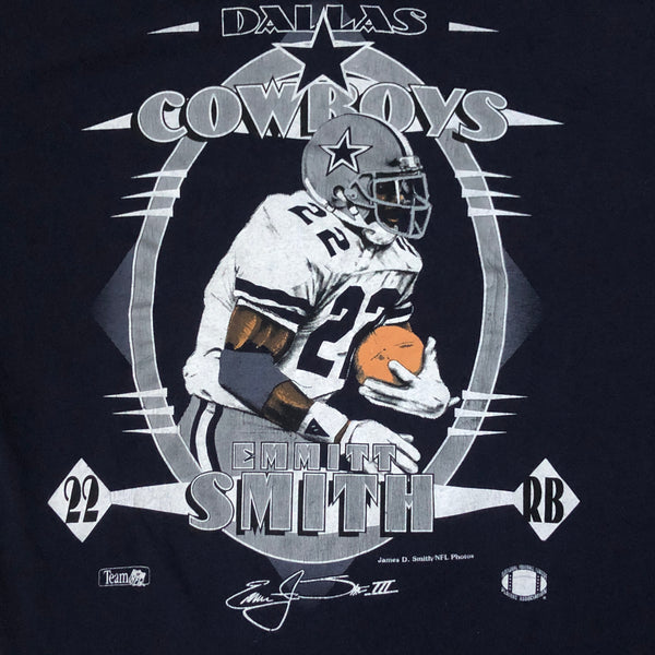 Vintage NFL Dallas Cowboys Emmitt Smith Nutmeg Mills T-Shirt (L)