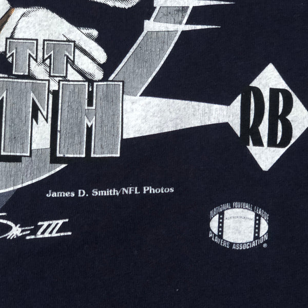 Vintage NFL Dallas Cowboys Emmitt Smith Nutmeg Mills T-Shirt (L)