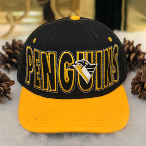 Vintage Deadstock NWOT NHL Pittsburgh Penguins Starter Starfit Wool Stretch Fit Hat