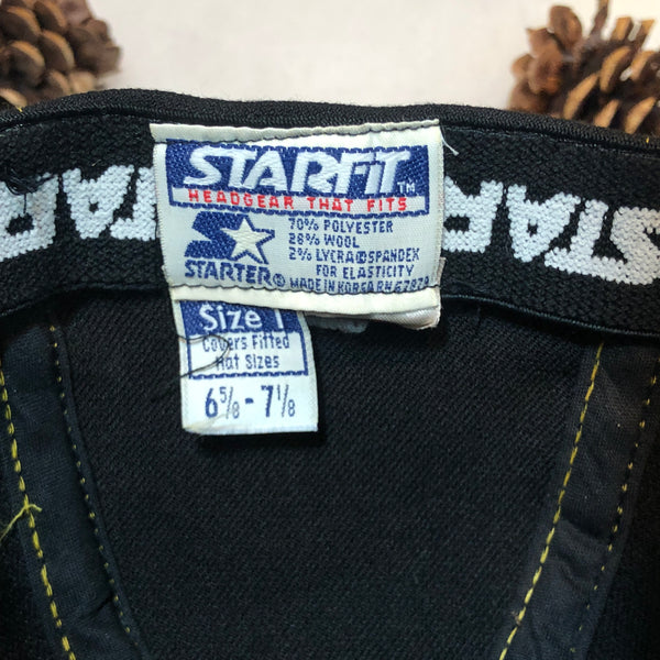 Vintage Deadstock NWOT NHL Pittsburgh Penguins Starter Starfit Wool Stretch Fit Hat