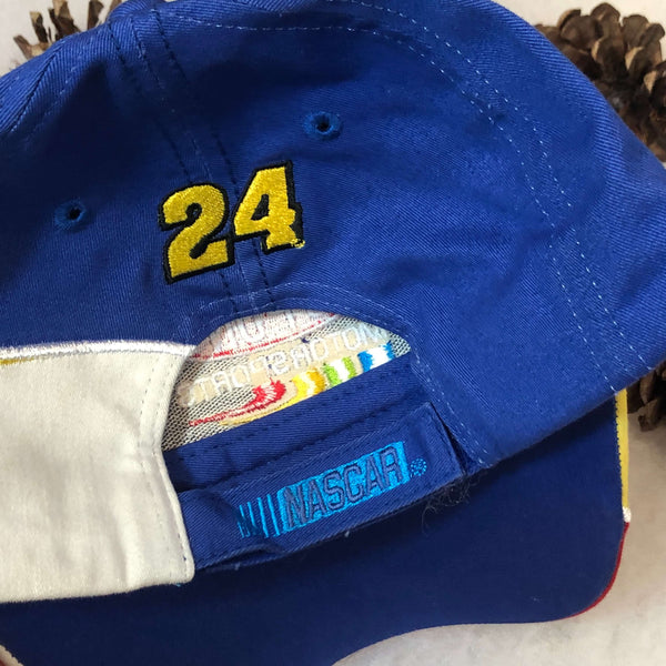 Vintage NASCAR Jeff Gordon DuPont Motorsports Racing Strapback Hat