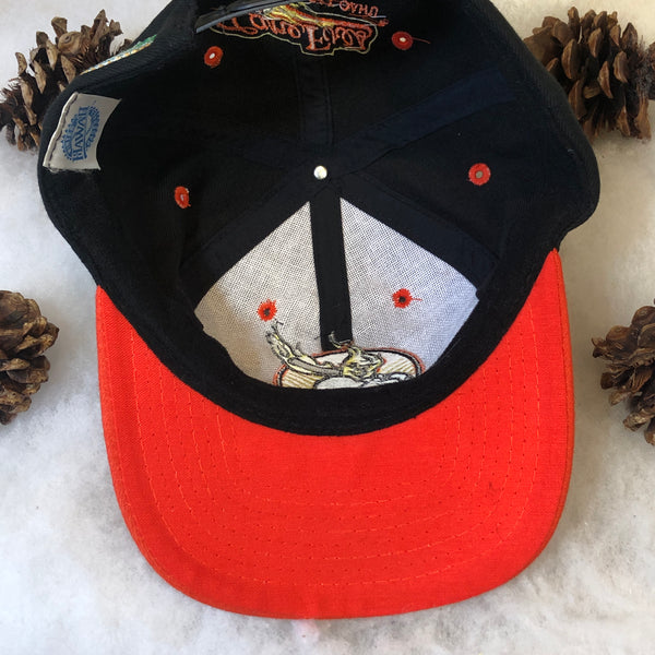 Vintage West Oahu Cane Fires Hawaii Winter Baseball Wool Snapback Hat