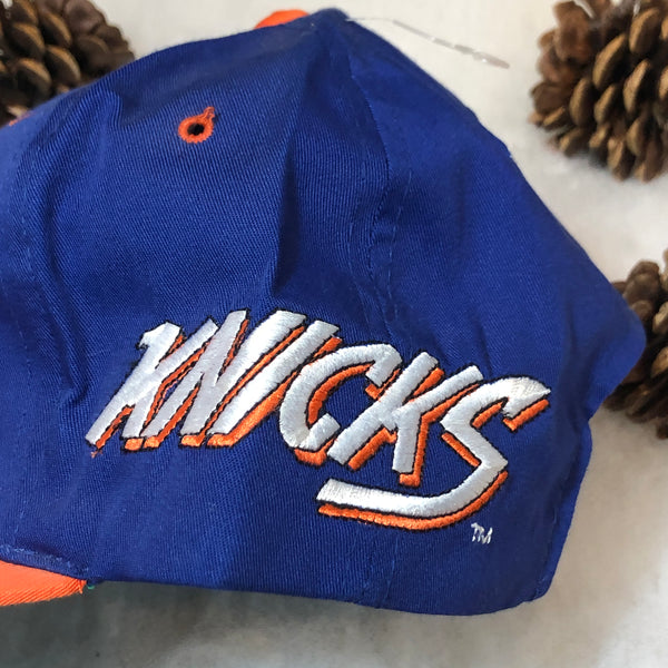 Vintage Deadstock NWOT NBA New York Knicks AJD Twill Snapback Hat
