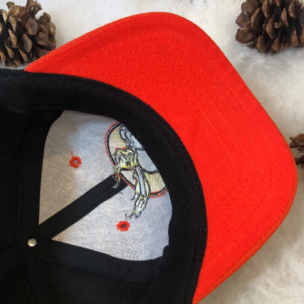 Vintage West Oahu Cane Fires Hawaii Winter Baseball Wool Snapback Hat