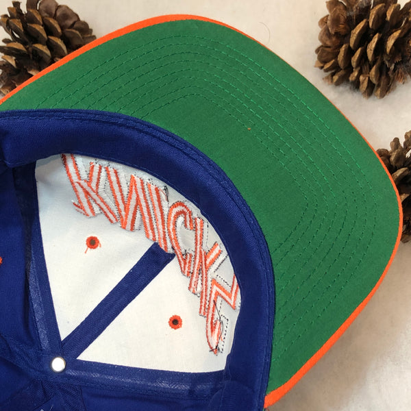 Vintage Deadstock NWOT NBA New York Knicks AJD Twill Snapback Hat