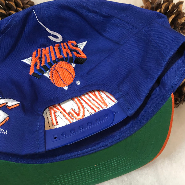 Vintage Deadstock NWOT NBA New York Knicks AJD Twill Snapback Hat
