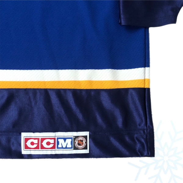 Vintage Deadstock NWT NHL St. Louis Blues CCM Jersey (XL)