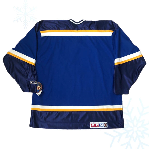 Vintage Deadstock NWT NHL St. Louis Blues CCM Jersey (XL)