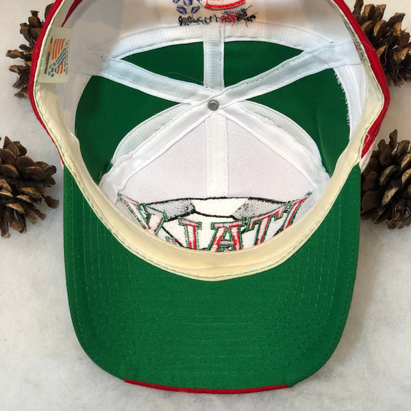 Vintage 1994 World Cup Italy Logo Athletic Twill Snapback Hat