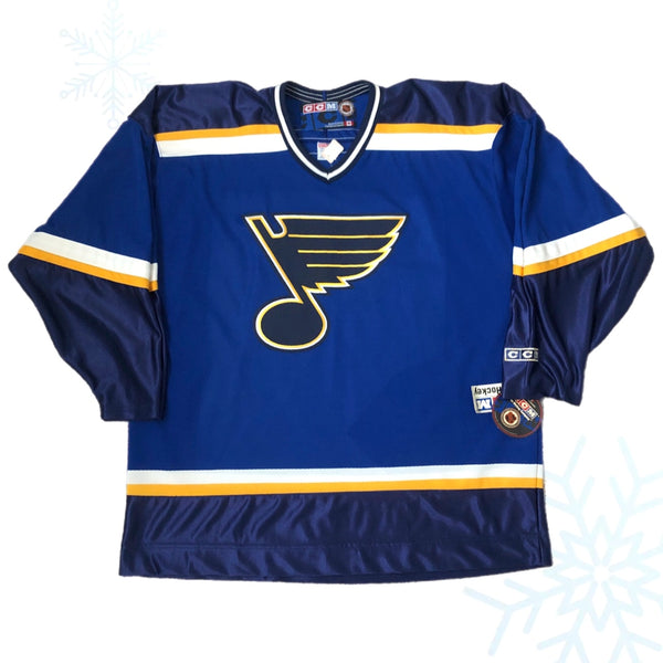 Vintage Deadstock NWT NHL St. Louis Blues CCM Jersey (XL)