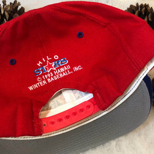 Vintage Hilo Stars Hawaii Winter Baseball New Era Wool Snapback Hat