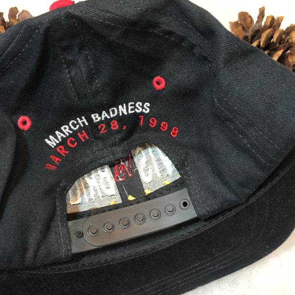 Vintage Deadstock NWOT Lennox Lewis Shannon Briggs March 28 1998 Caesars Atlantic City "March Badness" Boxing Snapback Hat
