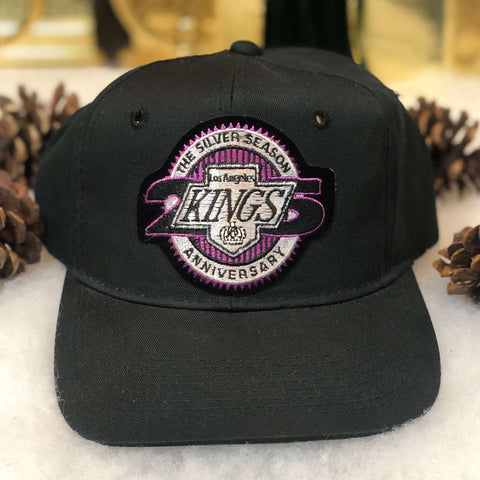 Vintage Deadstock NWOT 1991-92 NHL Los Angeles Kings 25th Anniversary Sports Specialties Twill Snapback Hat