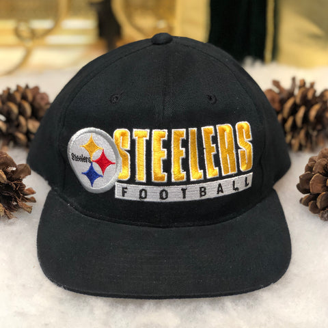 Vintage Deadstock NWOT NFL Pittsburgh Steelers Football Starter Snapback Hat