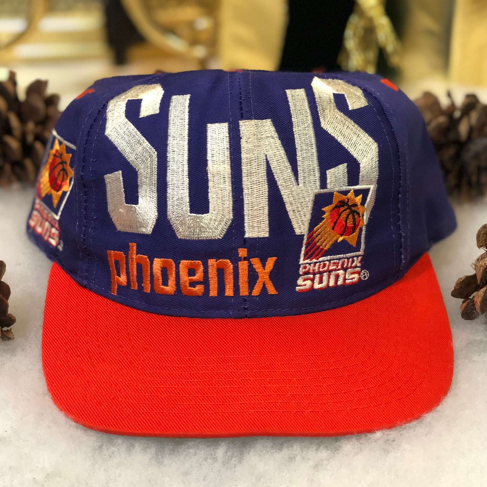 Vintage NBA Phoenix Suns Logo 7 Twill Snapback Hat