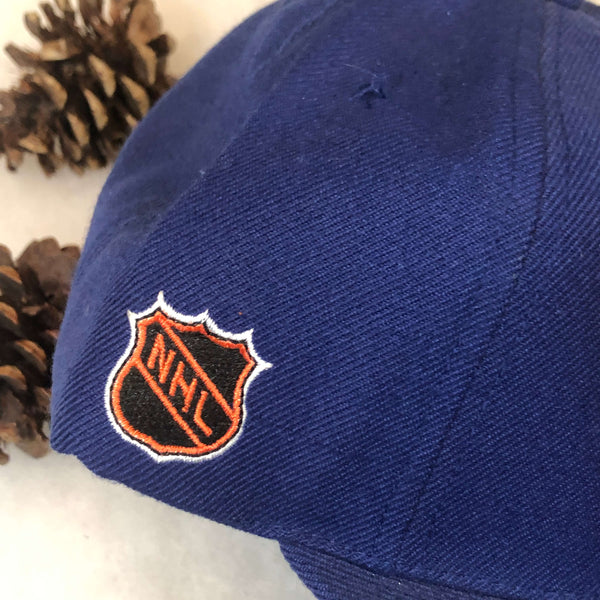 Vintage Deadstock NWOT NHL Washington Capitals Sports Specialties Plain Logo Wool Snapback Hat