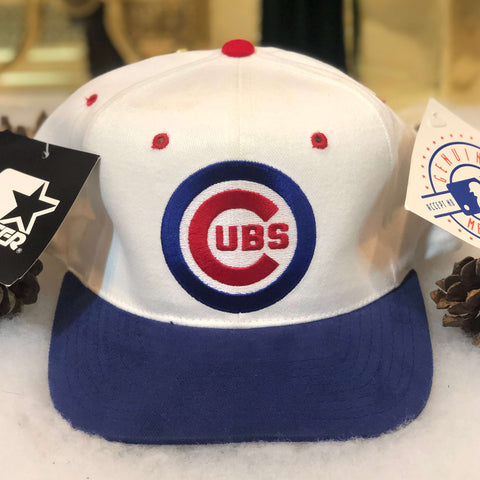 Vintage Deadstock NWT MLB Chicago Cubs Starter Snapback Hat