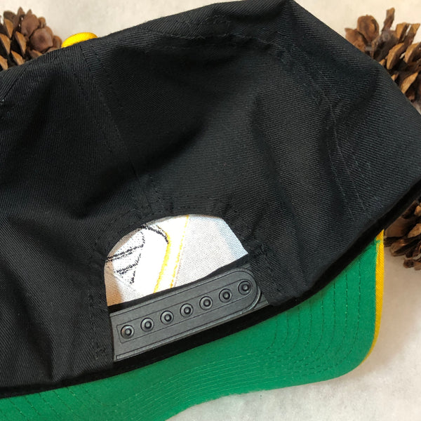 Vintage NHL Pittsburgh Penguins Twins Enterprise Bar Line Twill Snapback Hat