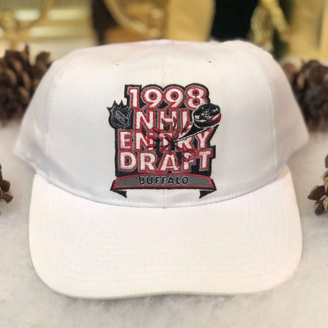 Vintage 1998 NHL Entry Draft Buffalo Sports Specialties Twill Snapback Hat