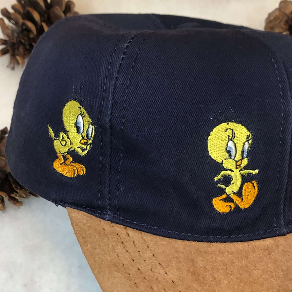 Vintage 1995 Tweety Looney Tunes Warner Bros. Snapback Hat