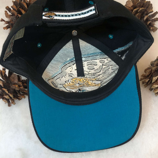 Vintage Deadstock NWT NFL Jacksonville Jaguars Twins Enterprise Wool Strapback Hat