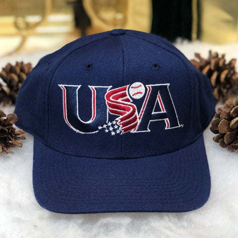 Vintage USA Baseball Sports Specialties Fitzya Stretch Fit Wool Hat