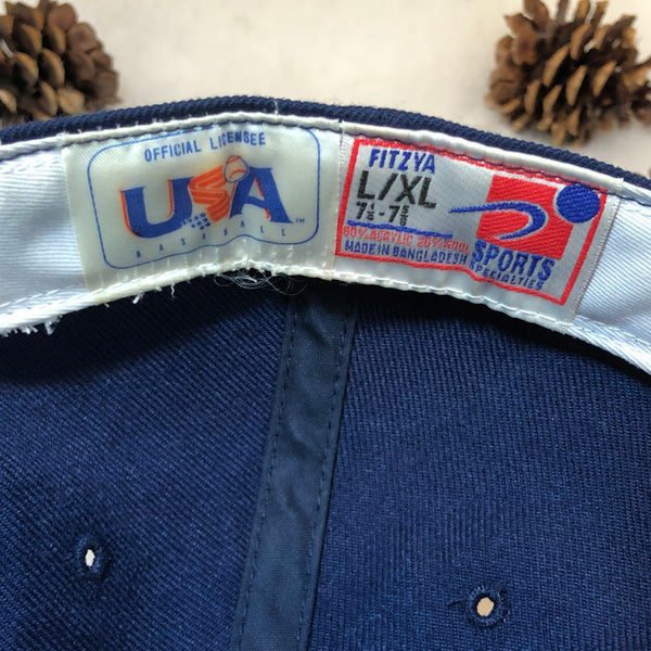 Vintage USA Baseball Sports Specialties Fitzya Stretch Fit Wool Hat