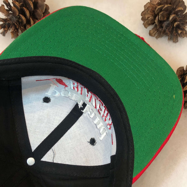 Vintage NBA Portland Trail Blazers Twins Enterprise Bar Line Twill Snapback Hat