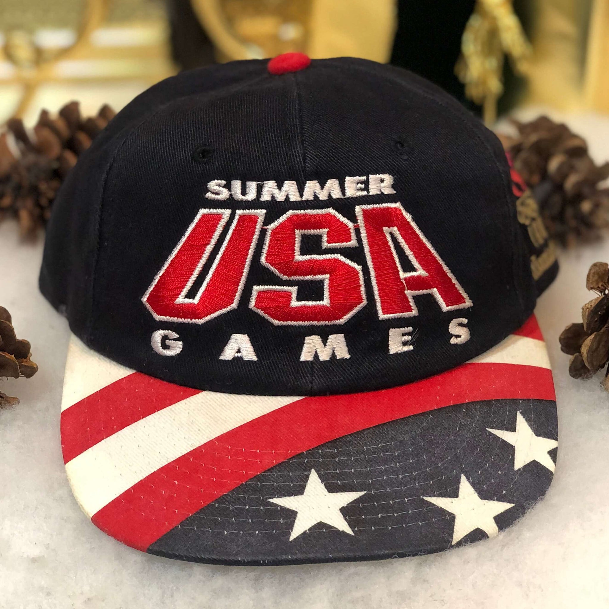 Vintage 1996 Atlanta Olympics Summer USA Games Starter Snapback Hat