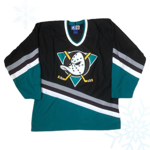 Vintage NHL Anaheim Mighty Ducks Starter Alternate Jersey (L)