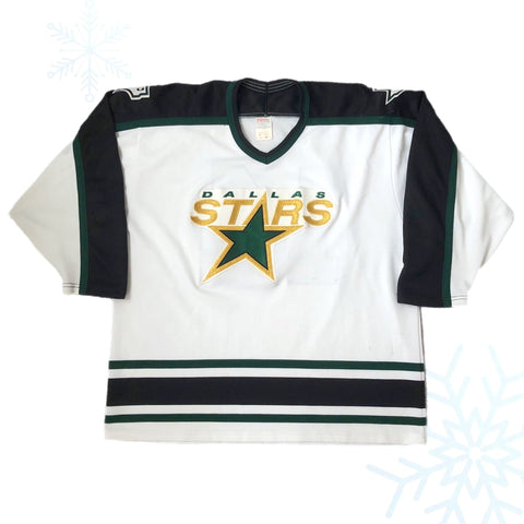 Vintage NHL Dallas Stars #14 CCM Maska Air Knit Jersey (XL)