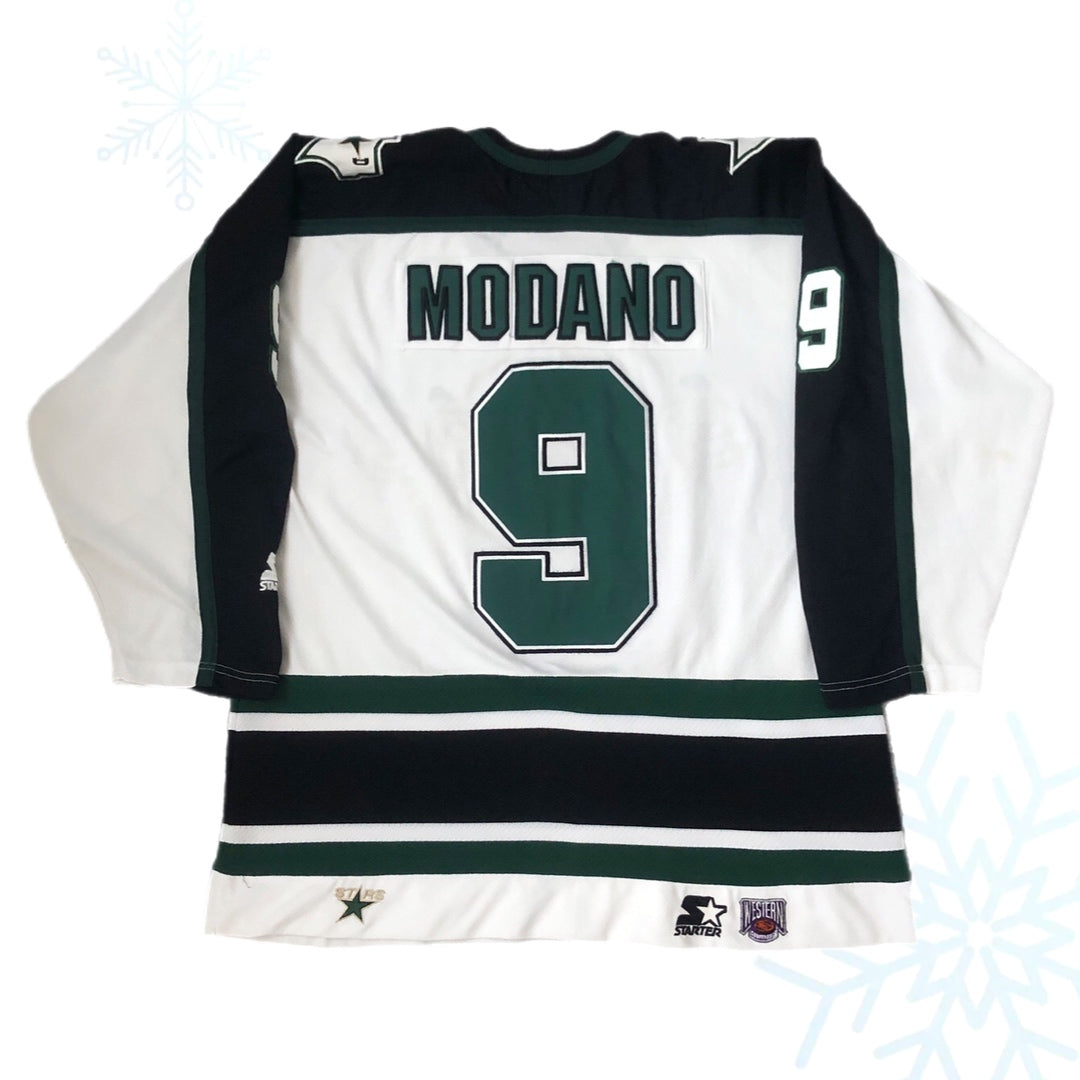 Vintage NHL Dallas Stars Mike Modano Starter Jersey (L)