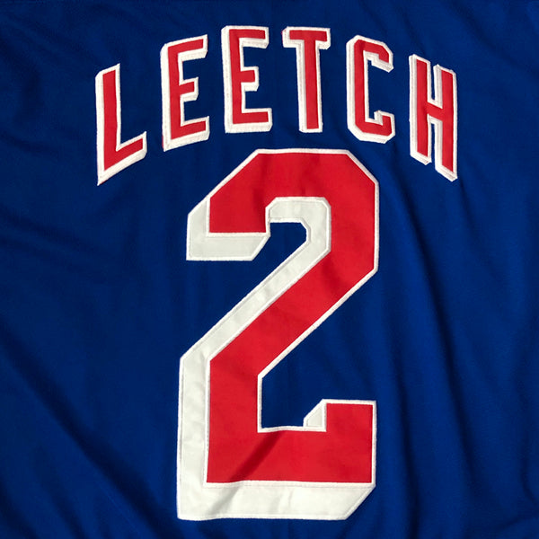 Vintage NHL New York Rangers Brian Leetch Starter Jersey (L)