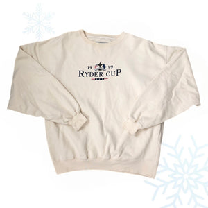 Vintage 1999 Ryder Cup Golf Crewneck Sweatshirt (L)