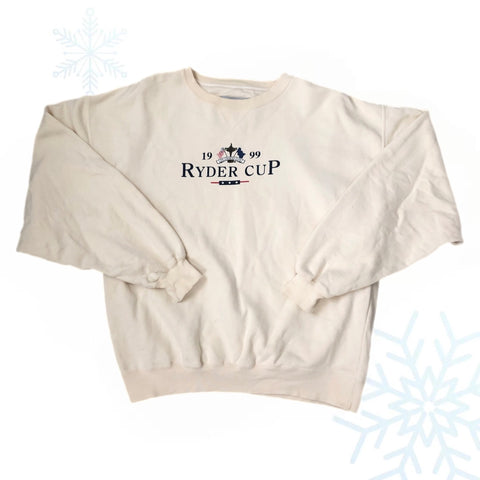 Vintage 1999 Ryder Cup Golf Crewneck Sweatshirt (L)