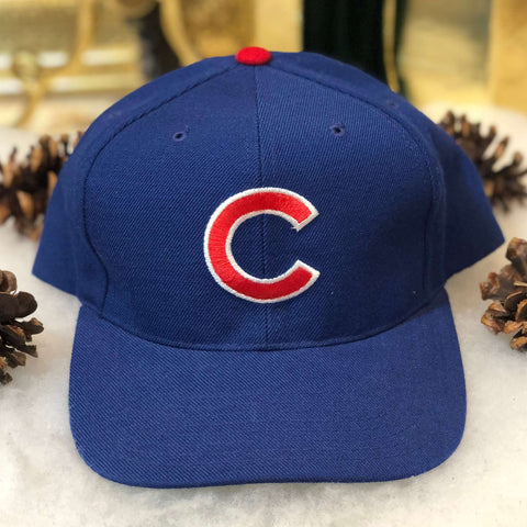 Vintage MLB Chicago Cubs American Needle Wool Snapback Hat