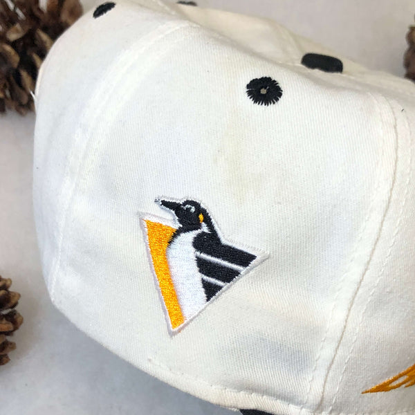 Vintage NHL Pittsburgh Penguins #1 Apparel Wool Snapback Hat