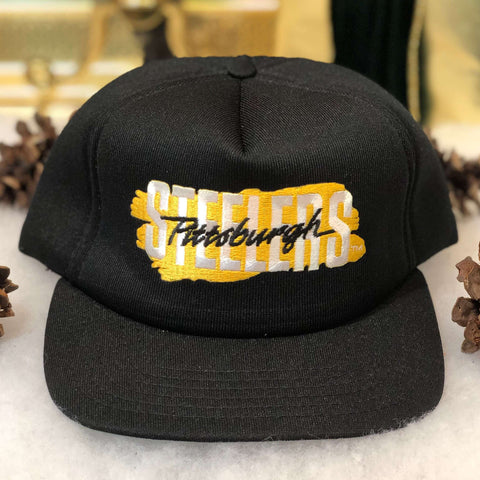 Vintage Deadstock NWOT NFL Pittsburgh Steelers New Era Foam Snapback Hat