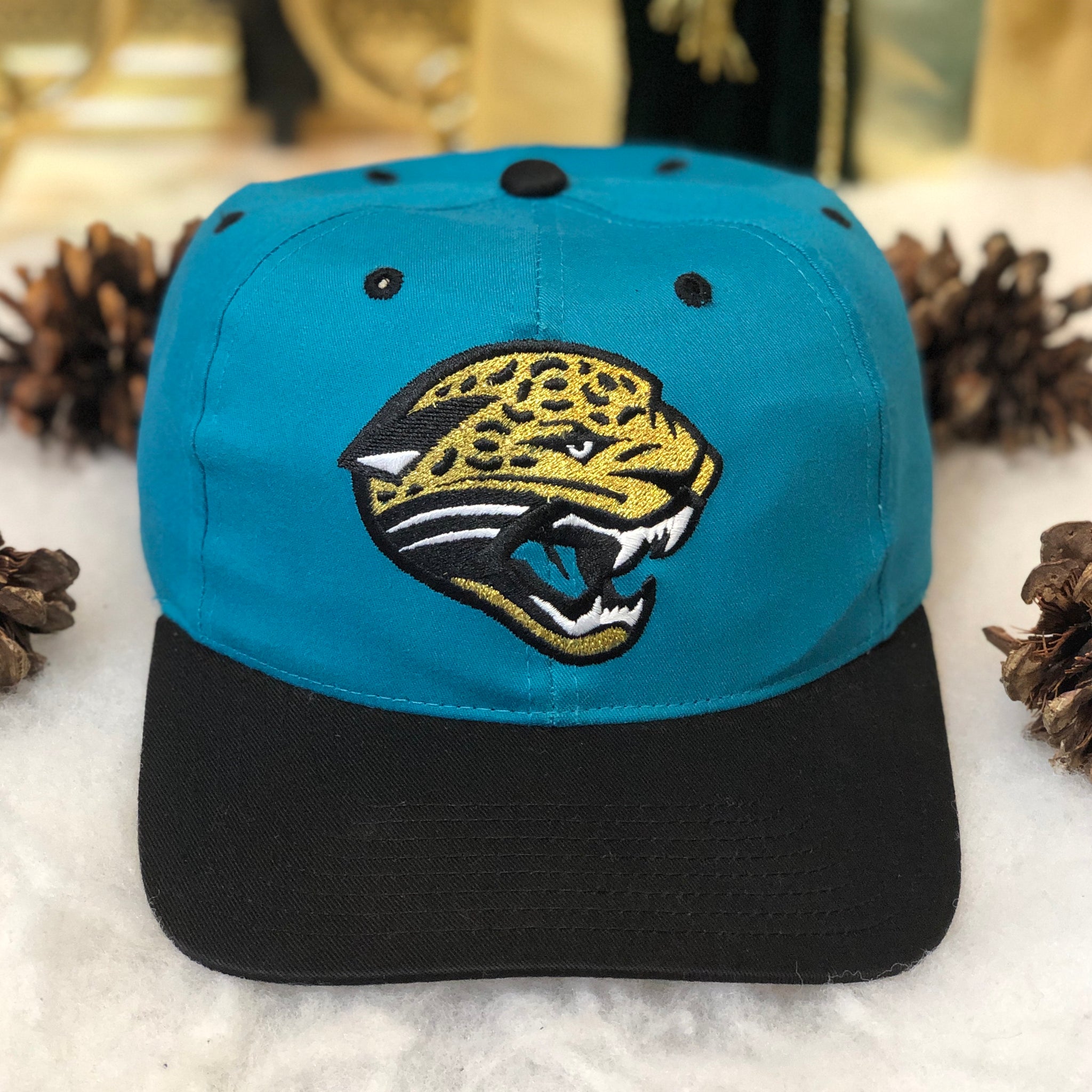 Vintage NFL Jacksonville Jaguars Twins Enterprise Twill Snapback Hat