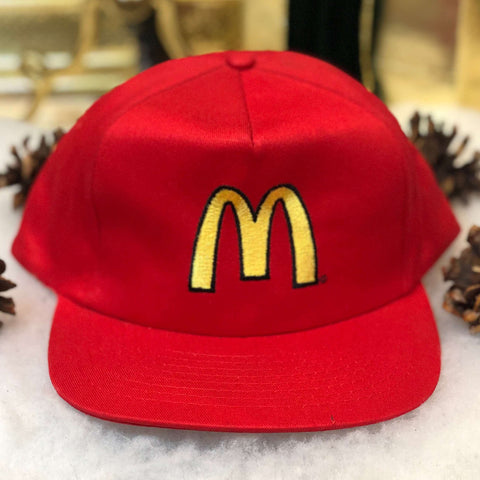 Vintage Deadstock NWOT NASCAR McDonald's Twill Snapback Hat