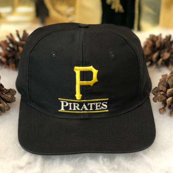 Vintage MLB Pittsburgh Pirates Front Row Twill Snapback Hat