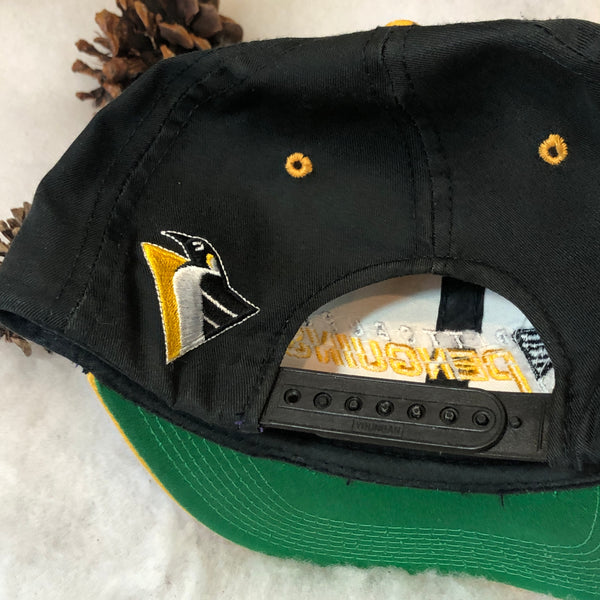 Vintage NHL Pittsburgh Penguins The G Cap Twill Snapback Hat