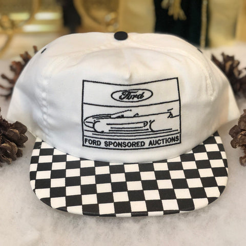 Vintage Ford Sponsored Auctions Twill Snapback Hat