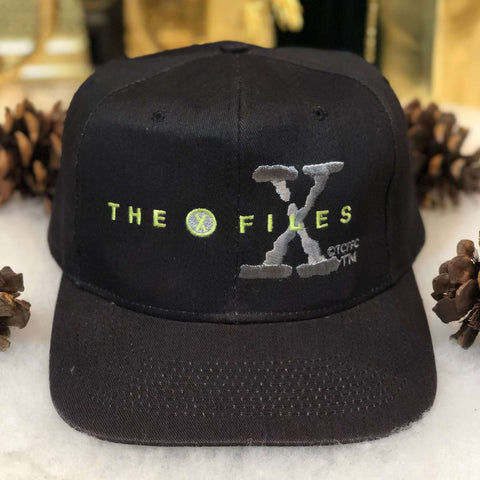 Vintage The X Files "The Truth Is Out There" TV Show Twill Snapback Hat