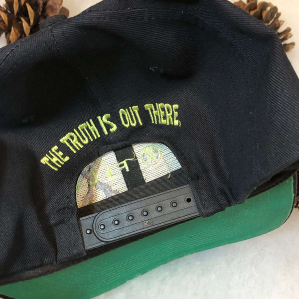 Vintage The X Files "The Truth Is Out There" TV Show Twill Snapback Hat
