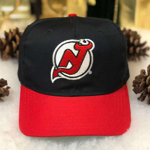 Vintage NHL New Jersey Devils AJD Twill Snapback Hat