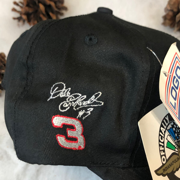 Vintage Deadstock NWT NASCAR Dale Earnhardt The Intimidator Limited Edition Brickyard 400 Logo 7 Twill Snapback Hat