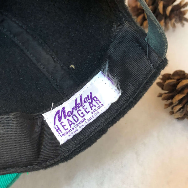 Vintage Whistler Blackcomb Ski Resort Fleece Strapback Hat